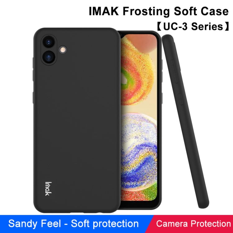For Samsung Galaxy A04 4G IMAK UC-3 Series Shockproof Frosted TPU Protective Phone Case