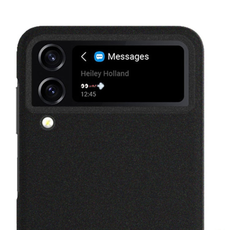For Samsung Galaxy Z Flip4 imak HC-9 Series Frosted Hard Phone Case(Black)