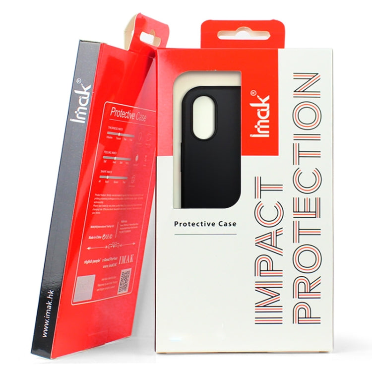 For Samsung Galaxy Z Flip4 imak HC-9 Series Frosted Hard Phone Case(Black)