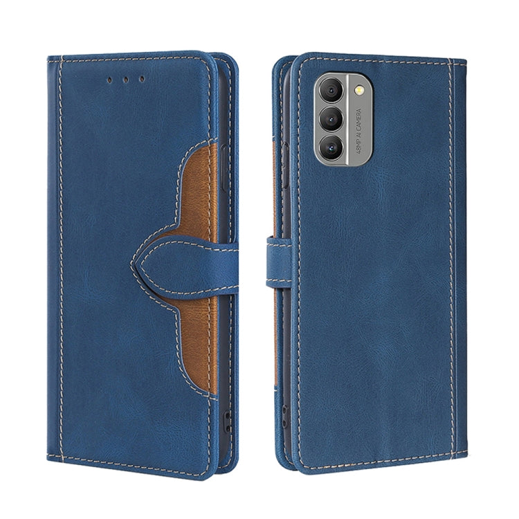 For Nokia G400 Skin Feel Magnetic Buckle Leather Phone Case