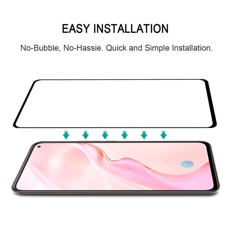 25 PCS 9H Surface Hardness 2.5D Full Glue Full Screen Tempered Glass Film For Vivo X30