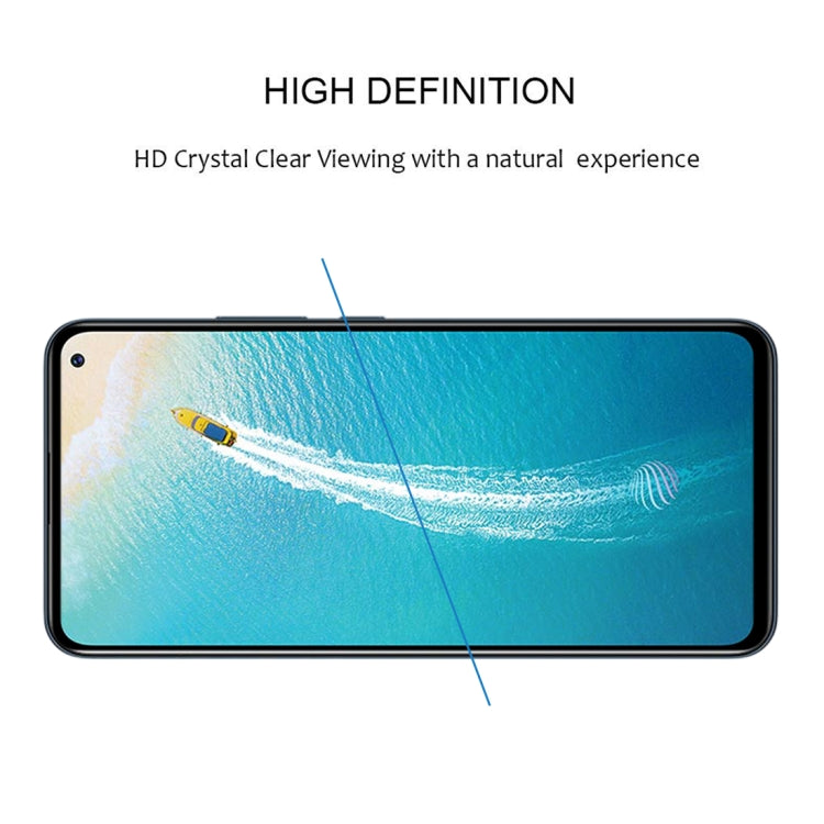 25 PCS 9H Surface Hardness 2.5D Full Glue Full Screen Tempered Glass Film For Vivo V17