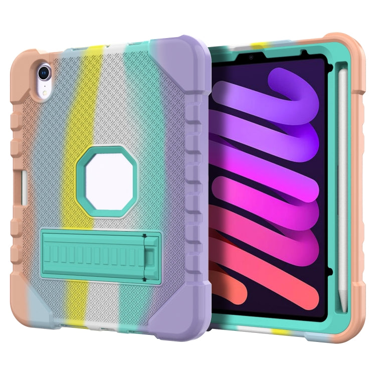 For iPad mini 6 2021 Silicone + PC Shockproof Protective Tablet Case