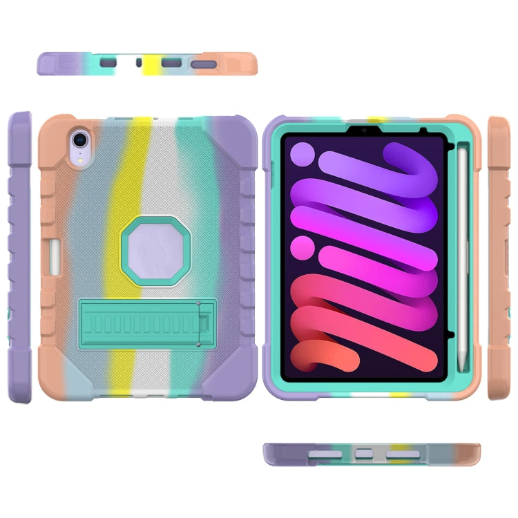 For iPad mini 6 2021 Silicone + PC Shockproof Protective Tablet Case
