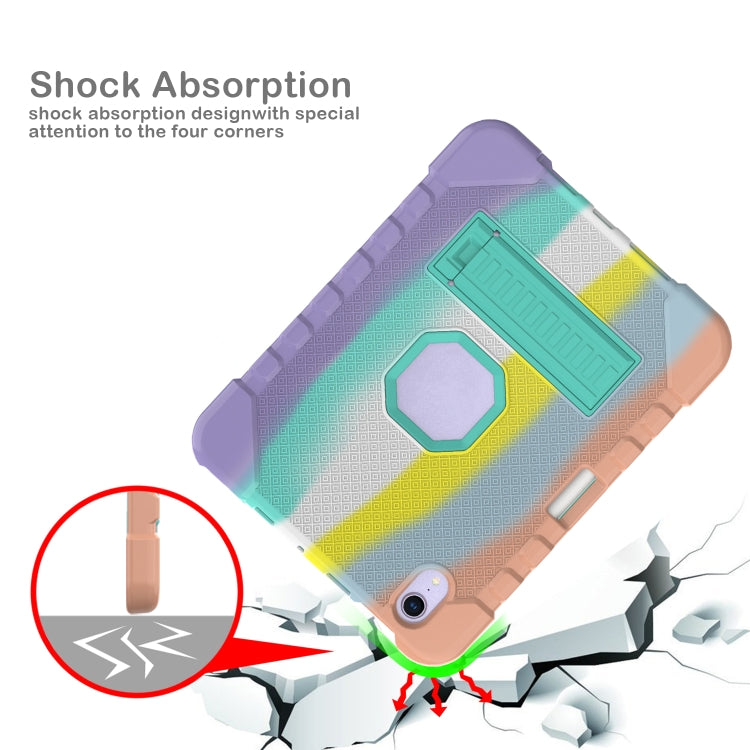 For iPad mini 6 2021 Silicone + PC Shockproof Protective Tablet Case