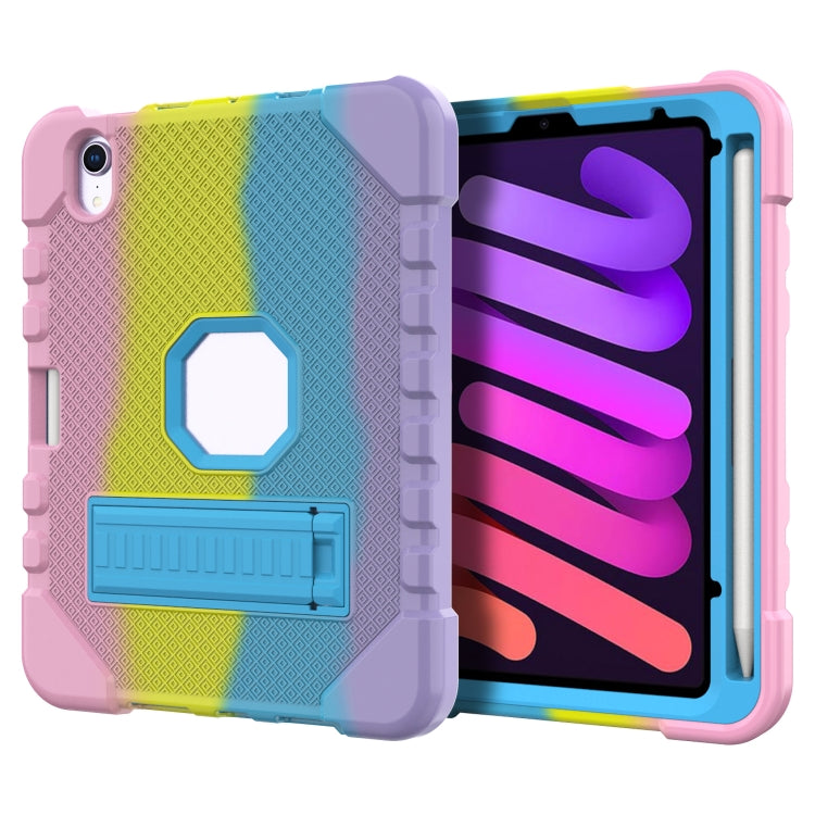For iPad mini 6 2021 Silicone + PC Shockproof Protective Tablet Case