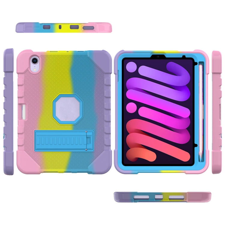 For iPad mini 6 2021 Silicone + PC Shockproof Protective Tablet Case