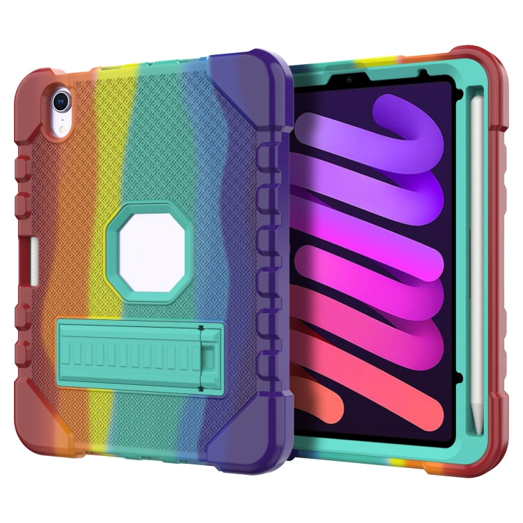For iPad mini 6 2021 Silicone + PC Shockproof Protective Tablet Case