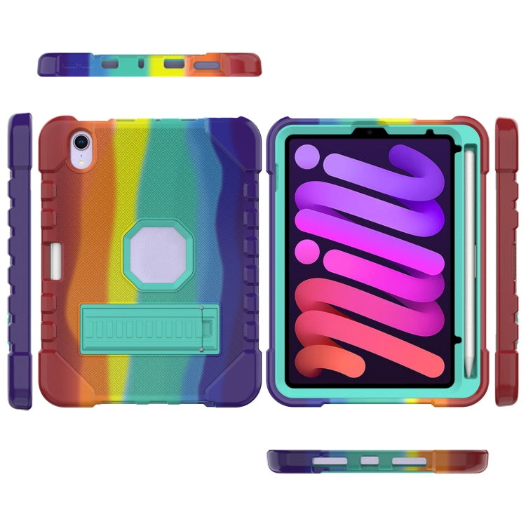 For iPad mini 6 2021 Silicone + PC Shockproof Protective Tablet Case