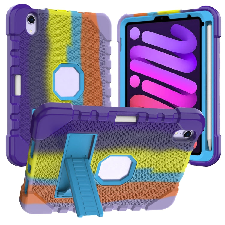 For iPad mini 6 2021 Silicone + PC Shockproof Protective Tablet Case