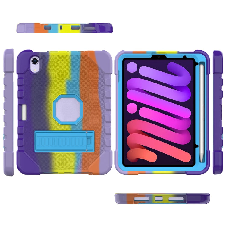 For iPad mini 6 2021 Silicone + PC Shockproof Protective Tablet Case