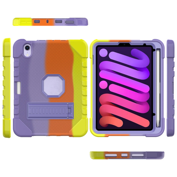 For iPad mini 6 2021 Silicone + PC Shockproof Protective Tablet Case