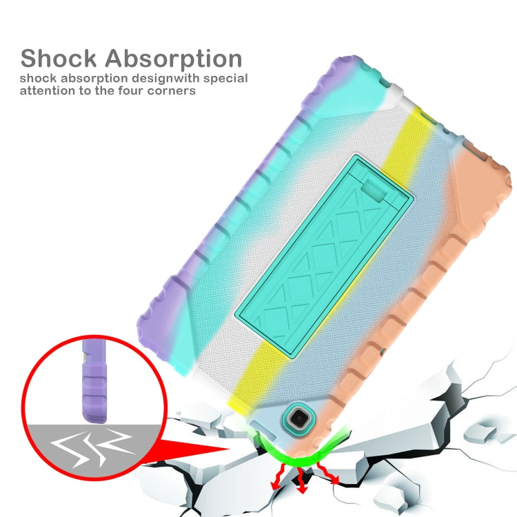 For Samsung Galaxy Tab A7 Lite Silicone + PC Shockproof Protective Tablet Case