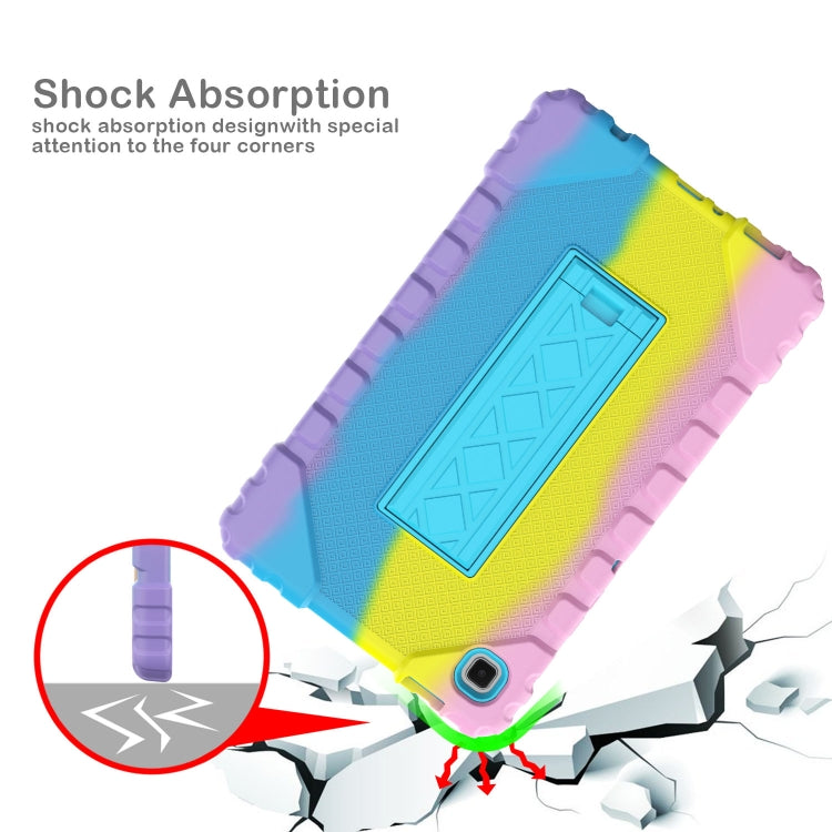 For Samsung Galaxy Tab A7 Lite Silicone + PC Shockproof Protective Tablet Case
