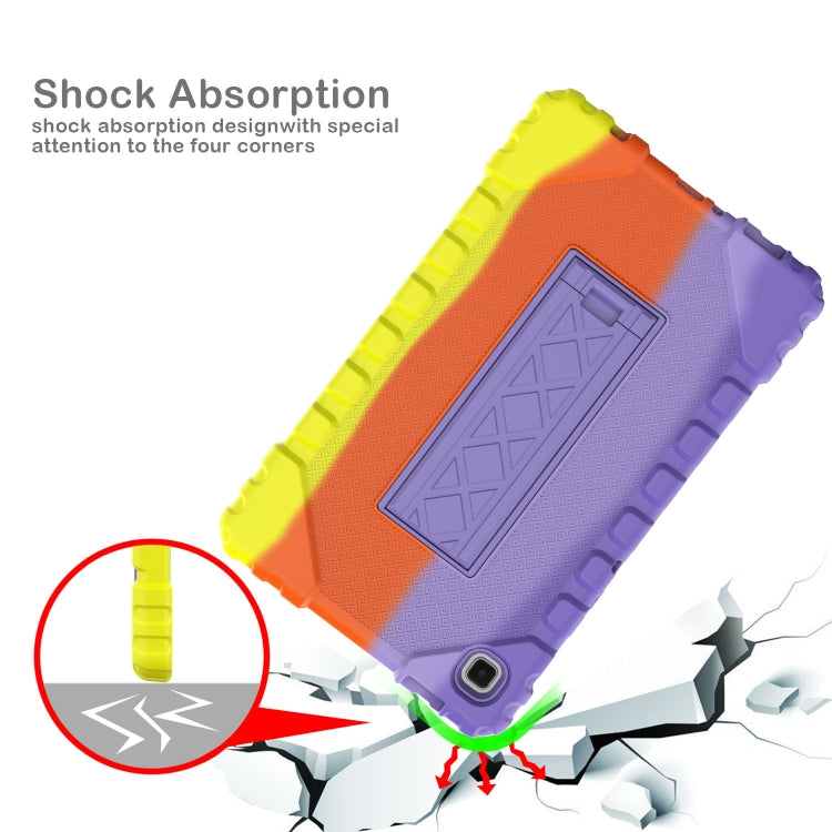 For Samsung Galaxy Tab A7 Lite Silicone + PC Shockproof Protective Tablet Case
