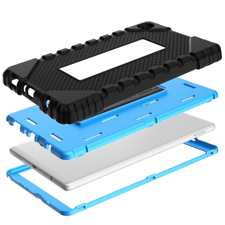 For Samsung Galaxy Tab A7 Lite Silicone + PC Shockproof Protective Tablet Case