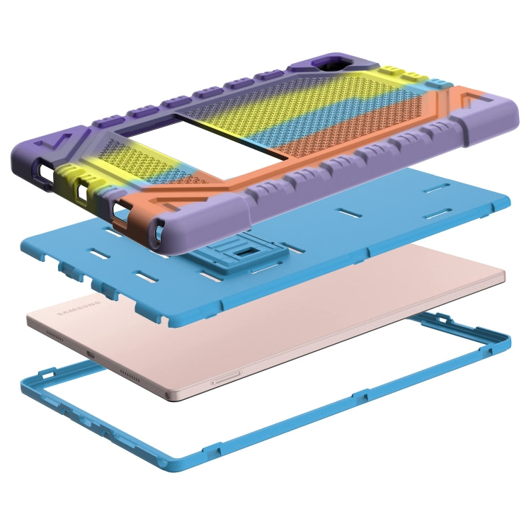 For Samsung Galaxy Tab A8 10.5 2021 Silicone + PC Shockproof Protective Tablet Case