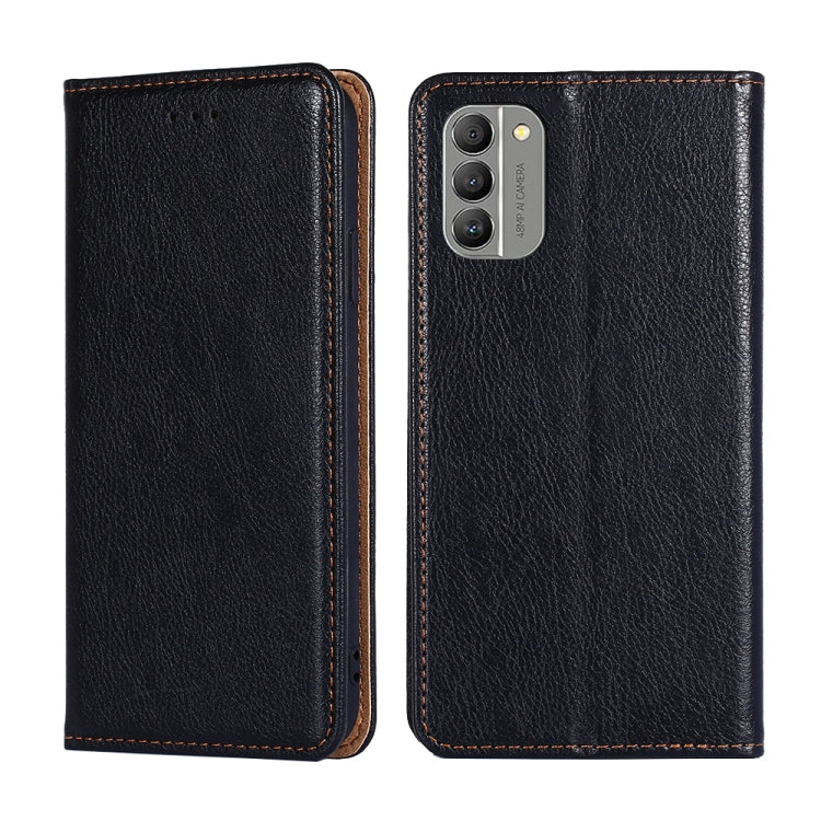 For Nokia G400 Gloss Oil Solid Color Magnetic Leather Phone Case