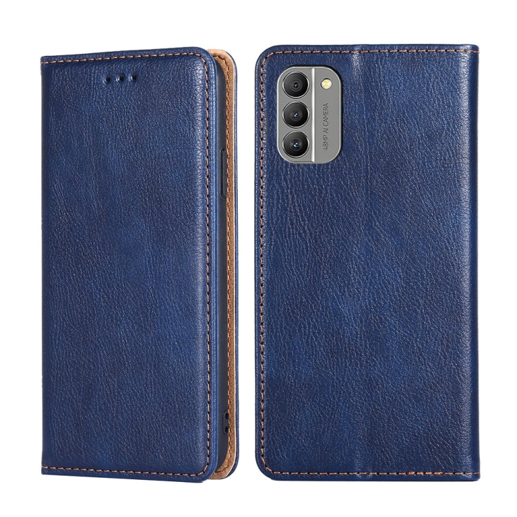 For Nokia G400 Gloss Oil Solid Color Magnetic Leather Phone Case