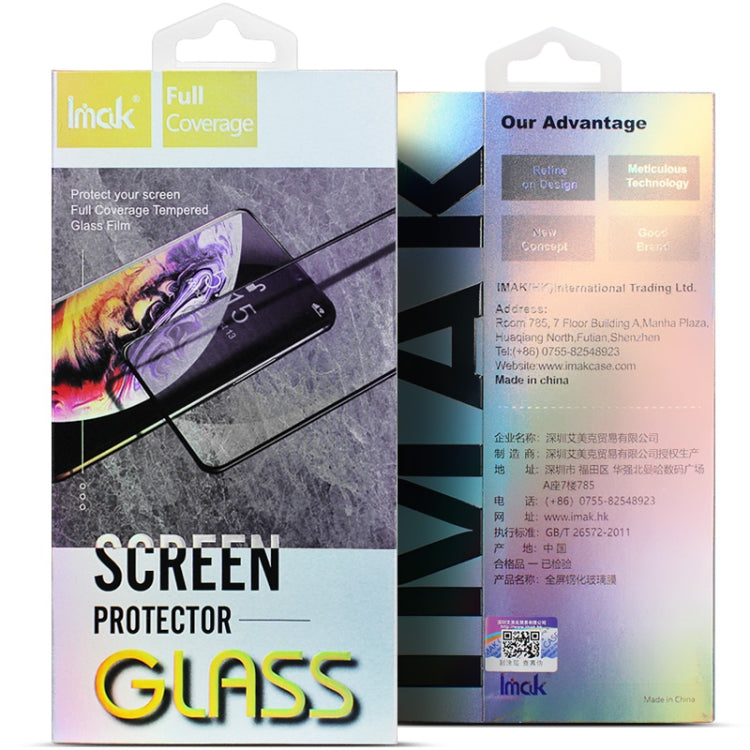 For iPhone 14 IMAK 9H Surface Hardness Full Screen Tempered Glass Film Pro+ Series