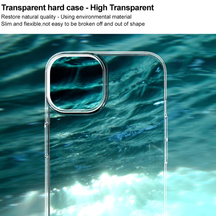 For iPhone 14 Plus IMAK Wing II Wear-resisting Crystal Phone Case