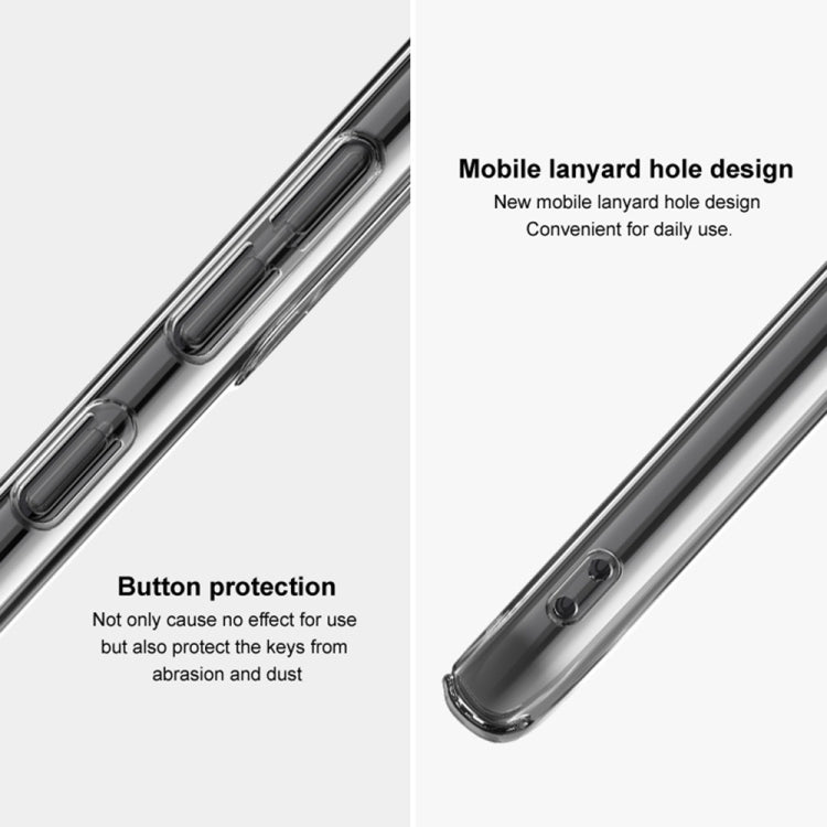 For iPhone 14 Plus IMAK Wing II Wear-resisting Crystal Phone Case