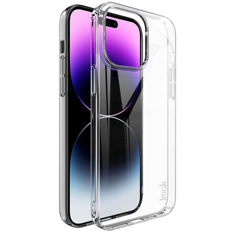 For iPhone 14 Pro Max IMAK Wing II Wear-resisting Crystal Phone Case