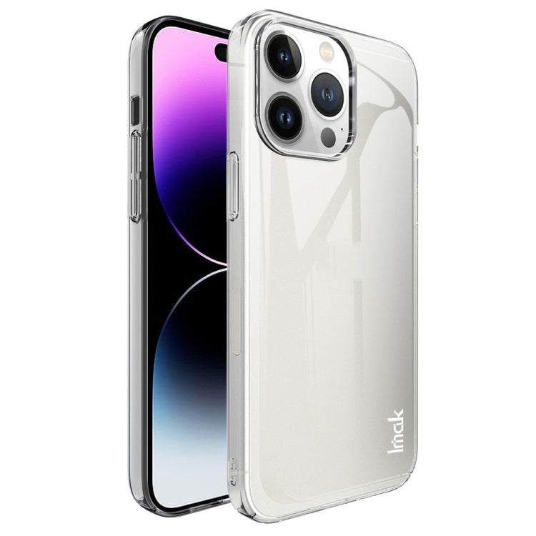 For iPhone 14 Pro IMAK Wing II Wear-resisting Crystal Phone Case