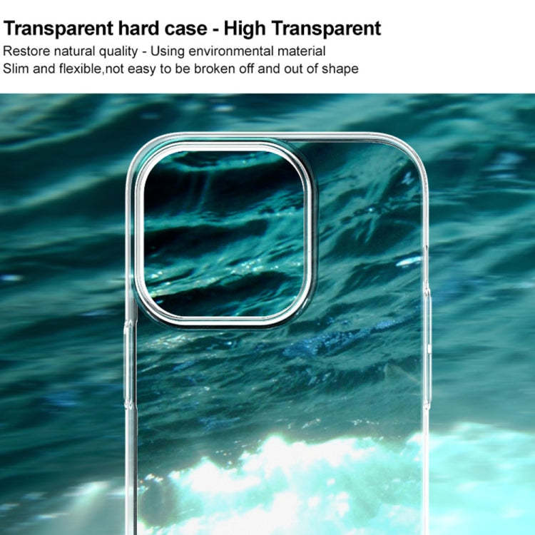For iPhone 14 Pro IMAK Wing II Wear-resisting Crystal Phone Case
