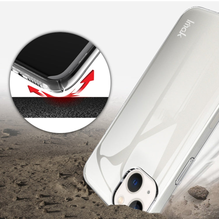 For iPhone 14 IMAK Wing II Wear-resisting Crystal Phone Case
