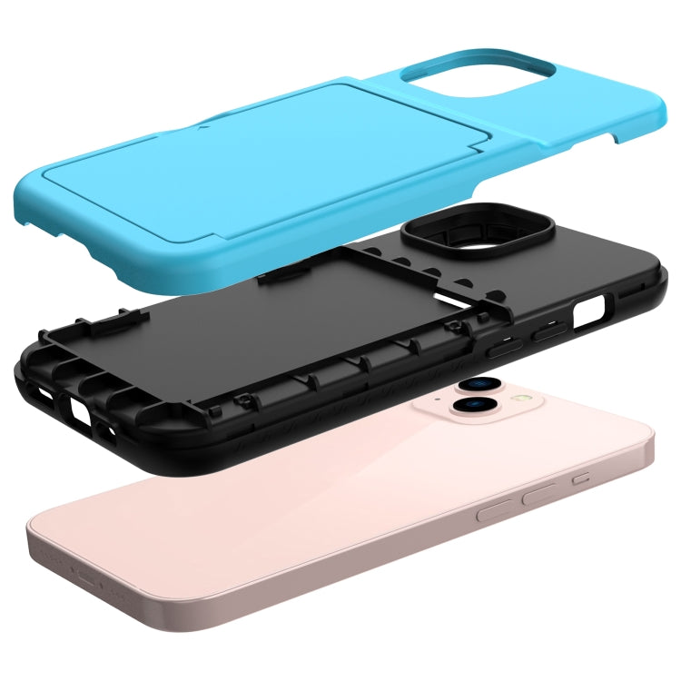 For iPhone 13 Shockproof PC + TPU Protective Case