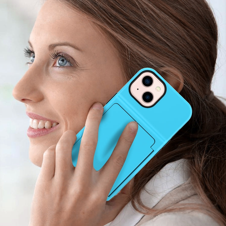 For iPhone 13 Shockproof PC + TPU Protective Case