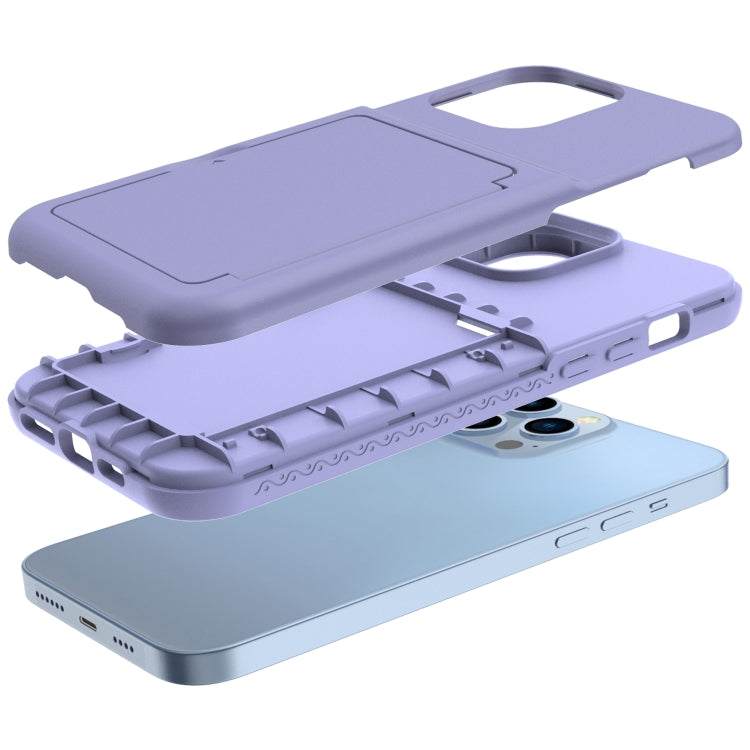 For iPhone 13 Pro Shockproof PC + TPU Protective Case