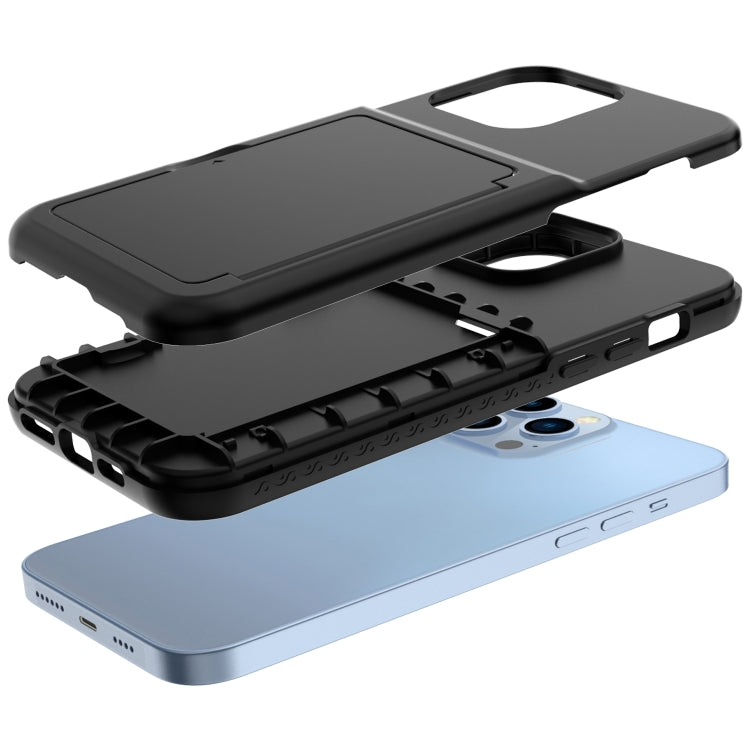 For iPhone 13 Pro Max Shockproof PC + TPU Protective Case
