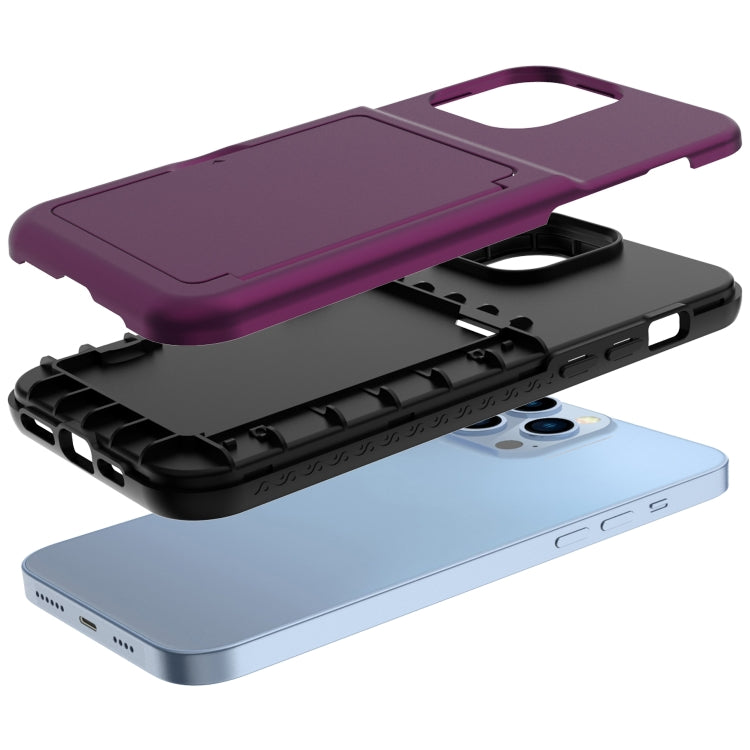 For iPhone 13 Pro Max Shockproof PC + TPU Protective Case