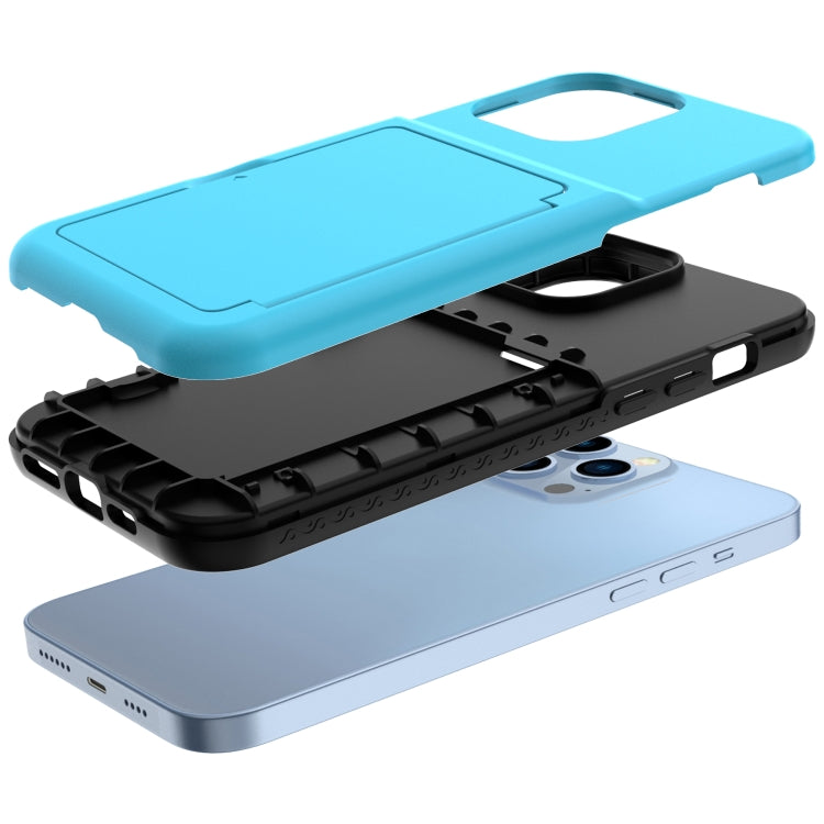 For iPhone 13 Pro Max Shockproof PC + TPU Protective Case