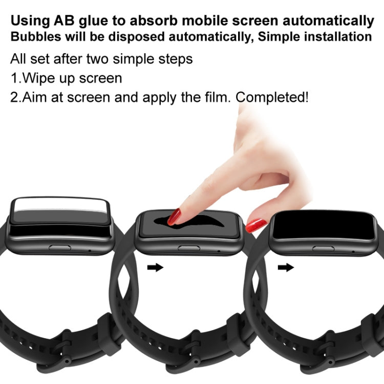 For Apple Watch SE 44mm IMAK Plexiglass HD Watch Protective Film
