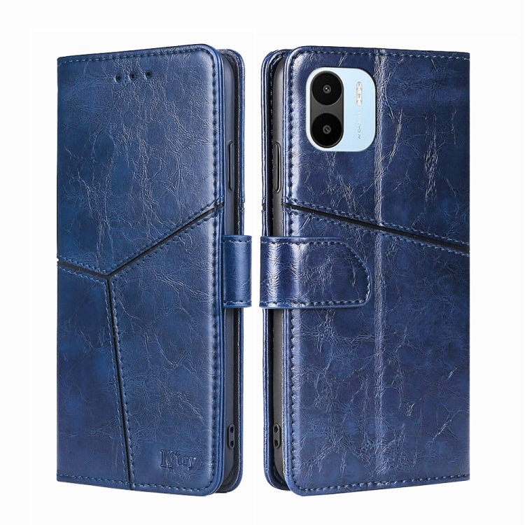 For Xiaomi Redmi A1 Geometric Stitching Leather Phone Case