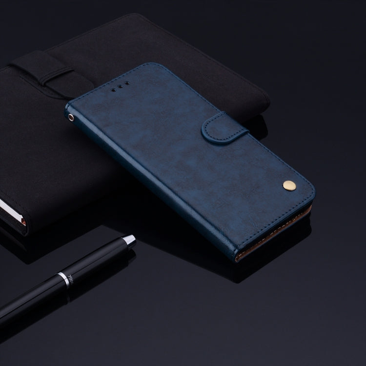 For Huawei P40 Lite Business Style Oil Wax Texture Horizontal Flip Leather Case, with Holder & Card Slots & Wallet