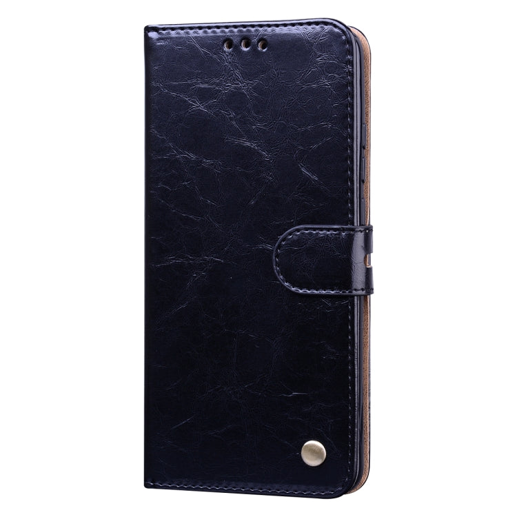 For Huawei P40 Pro Business Style Oil Wax Texture Horizontal Flip Leather Case, with Holder & Card Slots & Wallet