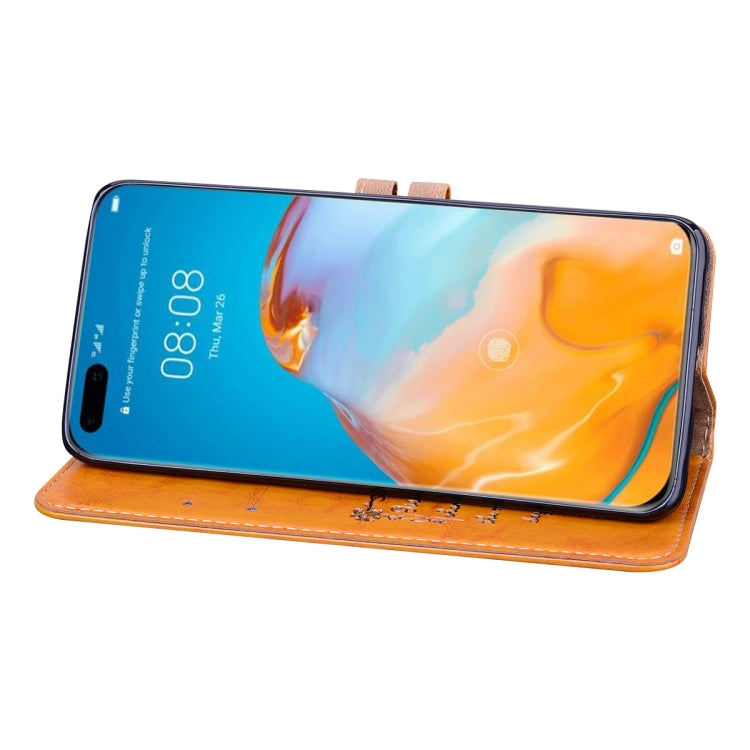 For Huawei P40 Pro Business Style Oil Wax Texture Horizontal Flip Leather Case, with Holder & Card Slots & Wallet