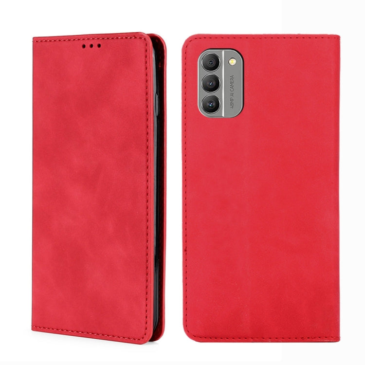 For Nokia G400 Skin Feel Magnetic Leather Phone Case