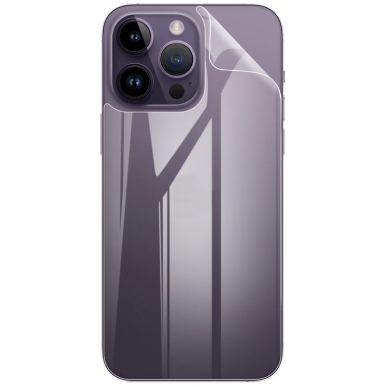 For iPhone 14 Pro 2pcs imak Curved Hydrogel Film Pnone Back Protector