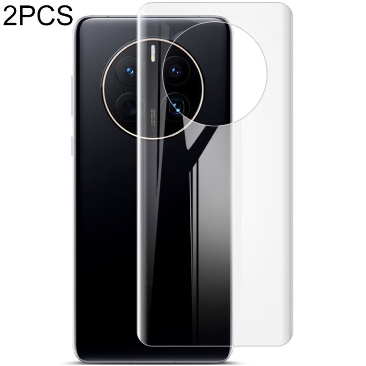 For Huawei Mate 50 Pro 2pcs imak Curved Hydrogel Film Pnone Back Protector