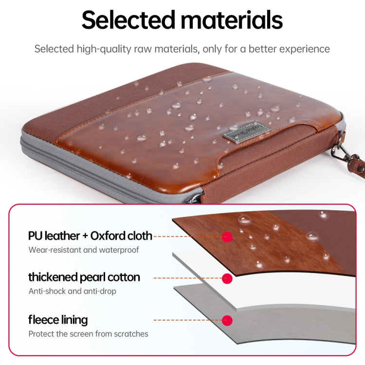 For iPad Pro 11 2022 / 2021 / 2020 / 2018 Leather Tablet Case Bag