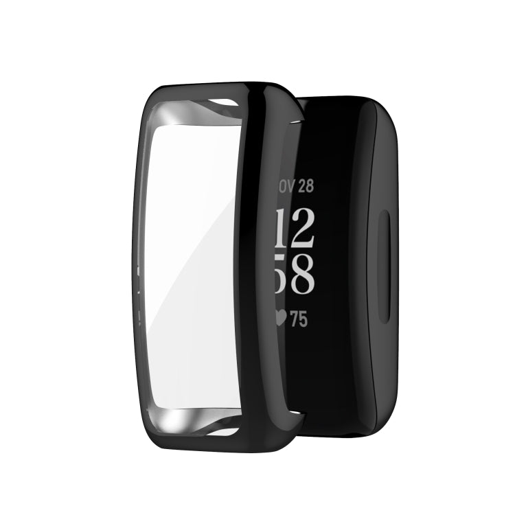 For Fitbit Inspire3 Full Coverage TPU Electroplating Watch Protective Case