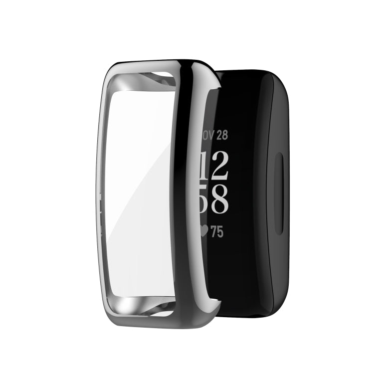For Fitbit Inspire3 Full Coverage TPU Electroplating Watch Protective Case