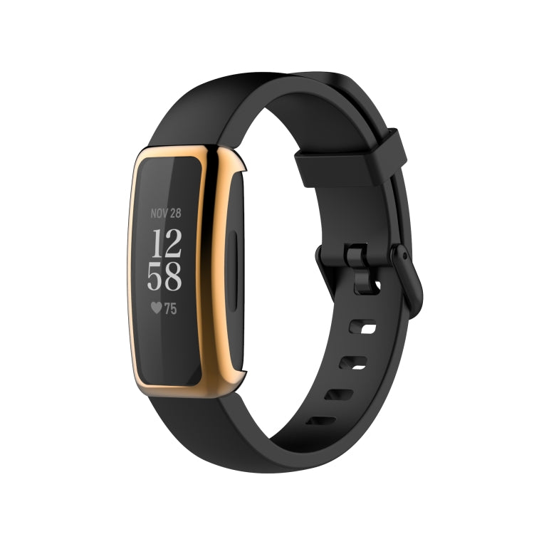 For Fitbit Inspire3 Full Coverage TPU Electroplating Watch Protective Case