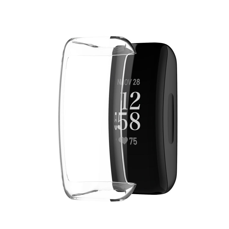 For Fitbit Inspire3 Full Coverage TPU Electroplating Watch Protective Case