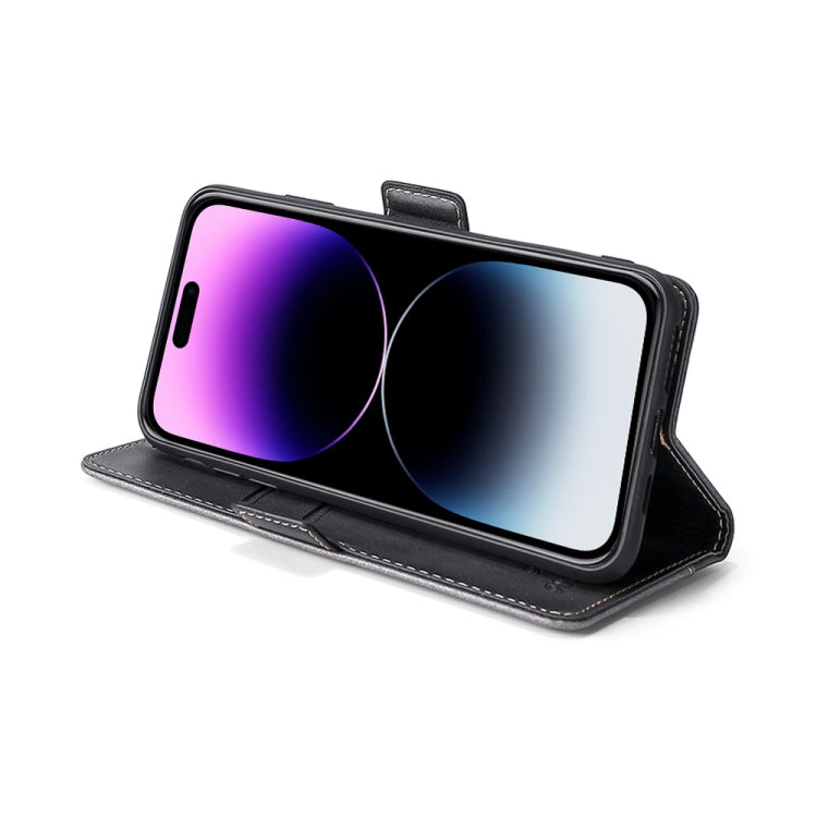 For Sharp Aquos Sense7 Contrast Color Side Buckle Leather Phone Case